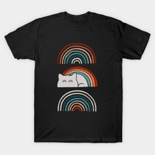 Rainbow kitty T-Shirt